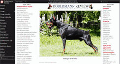 Desktop Screenshot of forum.dobermann-review.com